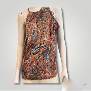 Banana Republic halter top. Paisley